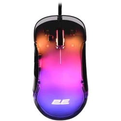 Мышь 2E Gaming mouse MG345 RGB USB Transparent