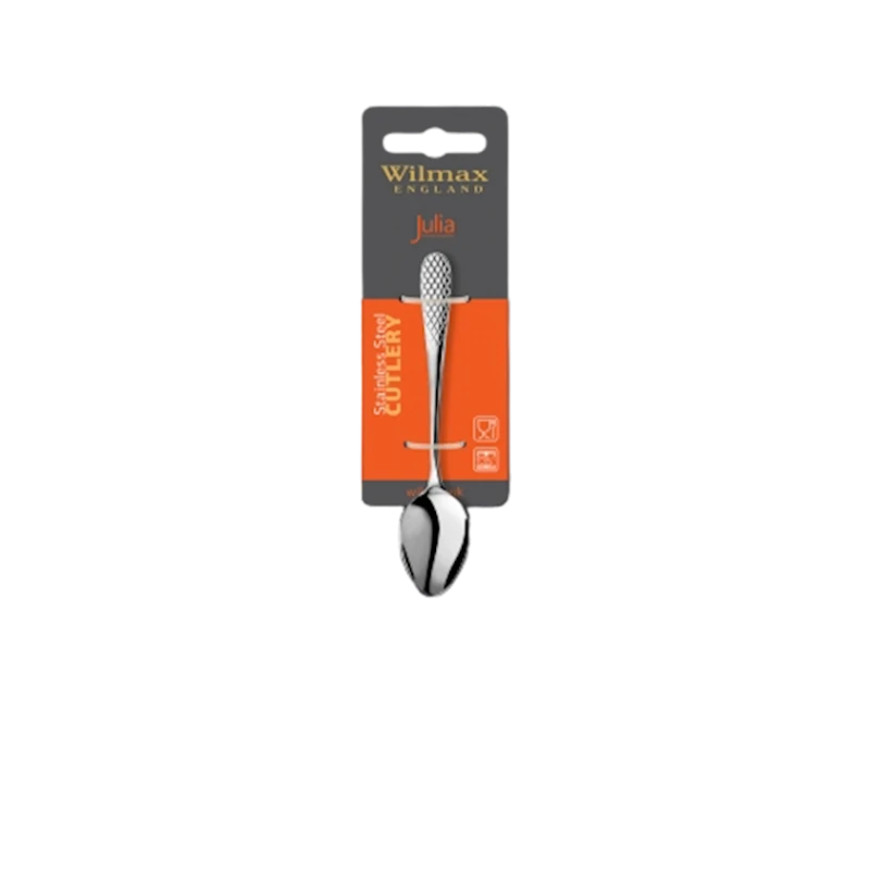 Набор ложек Wilmax Diamond WL‑999204/6C, 6 шт, 11.5 см, нержавеющая сталь, серебристый Набор ложек Wilmax Diamond WL‑999204/6C, 6 шт, 11.5 см, нержавеющая сталь, серебристый