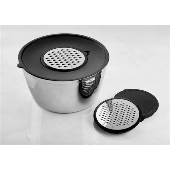 Сушилка для салата Leggno Pratico Super Bowl 8691001013766, cеребристый Сушилка для салата Leggno Pratico Super Bowl 8691001013766, cеребристый