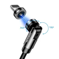 Kabel Joyroom S-1224X2 3 in 1 USB to Micro USB/USB Type-C/Lightning, qara