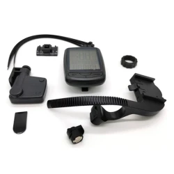 Velosiped üçün sürət ölçən, ABS plastik, qara, 78x53x18 mm