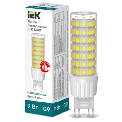 Светодиодная лампа IEK Corn G9 9W 4000К