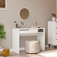 Makiyaj masası Ev Plus ev_13111202, LDSP, ağ, 1000x440x750 mm