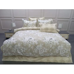 Yataq dəsti MiraNova FS-469, birnəfərlik, bej, yorğan üzü 160x220 sm, mələfə 160x220 sm, yastıq üzü 50x70 sm