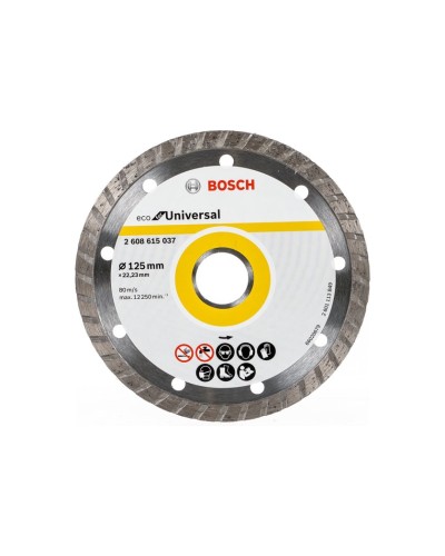Almaz diski Bosch 2608615037, 125x22.2 mm