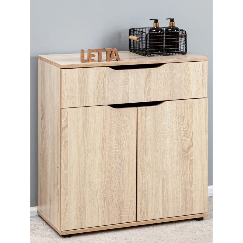 Комод Letta, бежевый, ЛДСП, 75х35.5х82 см