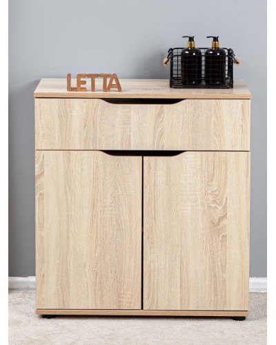 Komod Letta, bej, LDSP, 75х35.5х82 sm