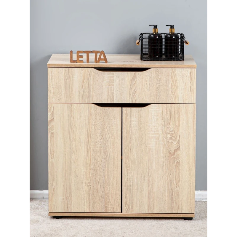 Комод Letta, бежевый, ЛДСП, 75х35.5х82 см