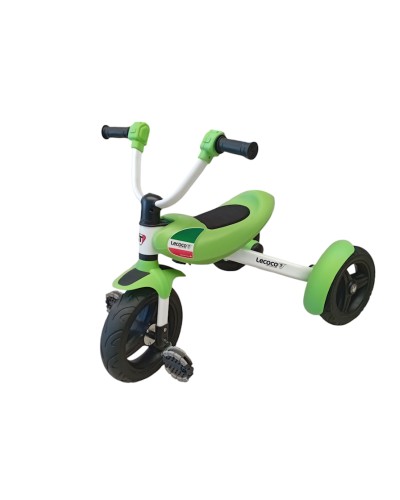 Üçtəkərli velosiped Lecoco TR140, yaşıl