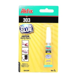 Супер клей Akfix 303, 3 г Супер клей Akfix 303, 3 г