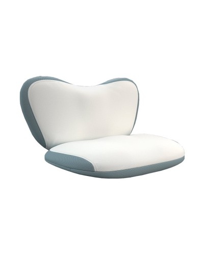 Anatomik yastıq Askona Vortex ASK131, 67х36х12 sm, ağ/boz