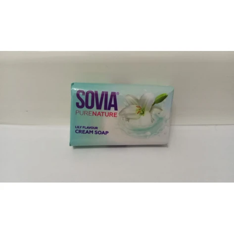 SOVIA PURENATURE cream soap 90 qr sabun