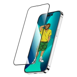 Защитное стекло Green Lion 3D Silicone HD Glass Screen Protector для Apple iPhone 14 Pro