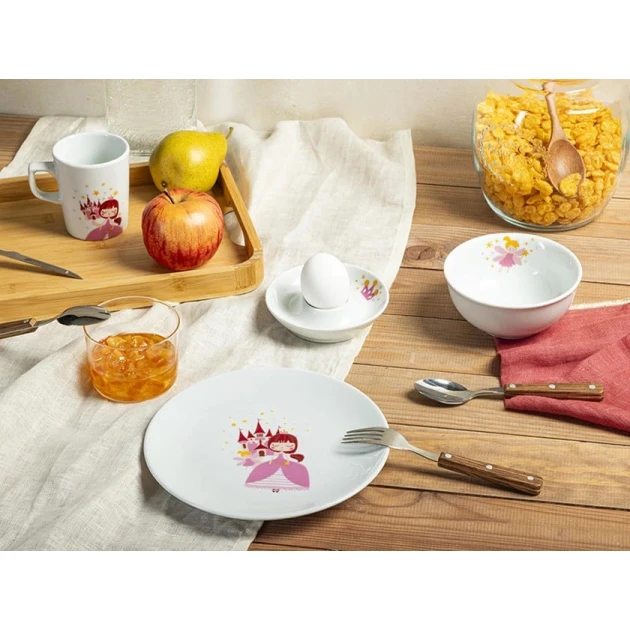 Uşaqlar üçün qab-qacaq dəsti Porland Prenses, farfor, 4 parça