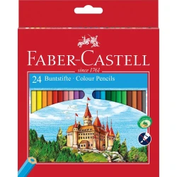 Набор цветных карандашей Faber-Castell Classic Colour 120124, 24 шт
