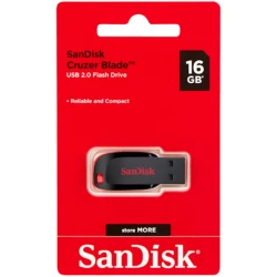 Флешка SanDisk Cruzer Blade USB 2.0 16 GB USB 2.0 Red