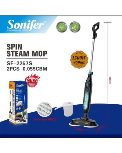 Fırlanan buxarlı döşəmə təmizləyici Sonifer SF-2257S