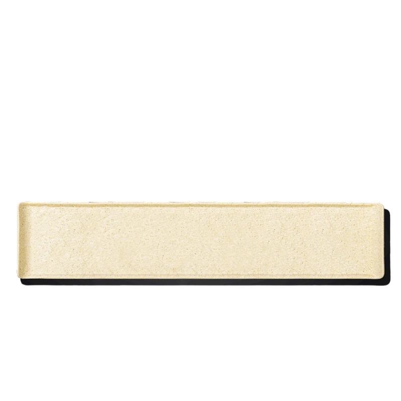 Блюдо Wilmax Slatestone WL‑661303/A, прямоугольное, 46.5x9.5 см, фарфор, бежевый Блюдо Wilmax Slatestone WL‑661303/A, прямоугольное, 46.5x9.5 см, фарфор, бежевый