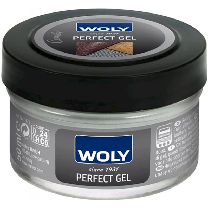 Ayaqqabı təmizləyici gel Woly Perfect, 50 ml Ayaqqabı təmizləyici gel Woly Perfect, 50 ml