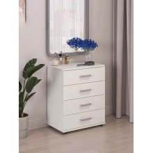 Komod Letta 3563_Letta25KomProsWh, ağ, 57х36х70 sm