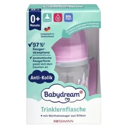 Бутылочка Rossmann Babydream WH, 150 мл, товар в ассортименте Бутылочка Rossmann Babydream WH, 150 мл, товар в ассортименте