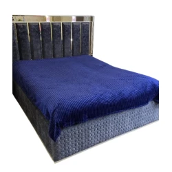 Покрывало MiraNova LQ-111, синее, 150x200 см