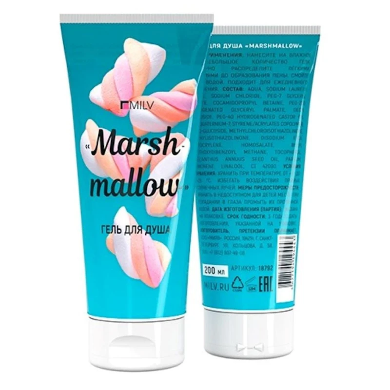 Duş geli Milv Marshmallow 200 ml