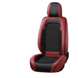 Чехол на сидения 9dkomurlu18, черный/бордовый Чехол на сидения 9dkomurlu18, черный/бордовый