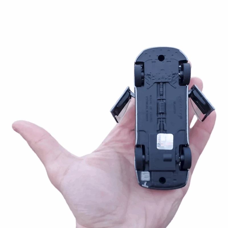 Машинка Hyundai Sonata, 11.5x4x2.5 см, серебристая