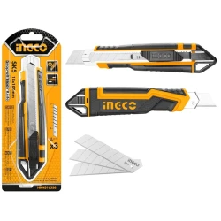 Dəftərxana bıçağı Ingco HKNS16538, 18 mm Dəftərxana bıçağı Ingco HKNS16538, 18 mm