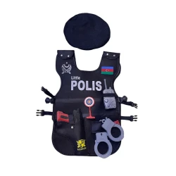 Игровой набор полицейского 007826UY, 30x50 см, ткань Игровой набор полицейского 007826UY, 30x50 см, ткань