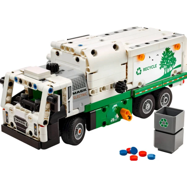 Конструктор LEGO Technic Mack LR Electric Garbage Truck 42167, 8+ лет, 503 элементов