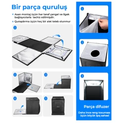 Фотобокс для предметной съемки Neewer, 50 см Фотобокс для предметной съемки Neewer, 50 см