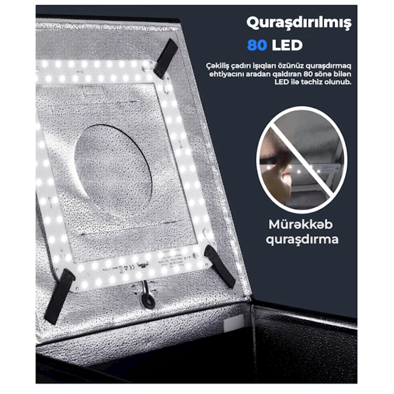 Фотобокс для предметной съемки Neewer, 50 см Фотобокс для предметной съемки Neewer, 50 см