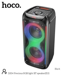 Акустическая система Hoco DS54 Precious RGB Light Портативная Bluetooth колонка