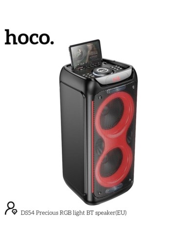 Akustik sistem Hoco DS54 Precious RGB Light Portative Bluetooth Dinamik