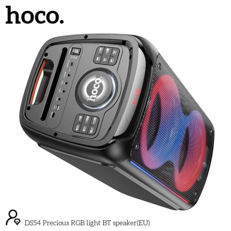 Акустическая система Hoco DS54 Precious RGB Light Портативная Bluetooth колонка