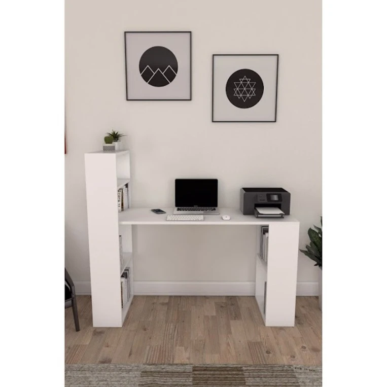 Компьютерный стол Art Mebel House 111, белый, 140x140x50 см Компьютерный стол Art Mebel House 111, белый, 140x140x50 см