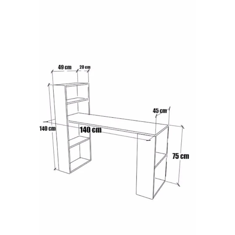Компьютерный стол Art Mebel House 111, белый, 140x140x50 см Компьютерный стол Art Mebel House 111, белый, 140x140x50 см