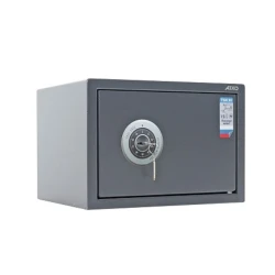 Офисный сейф Aiko TSN-30, с ключом, графитовый, 300x435x360 мм