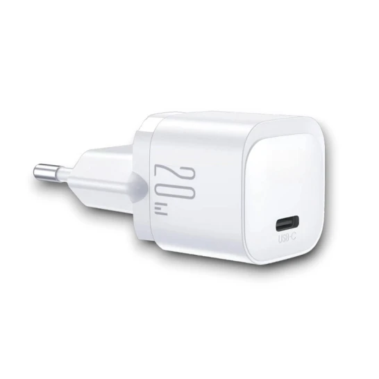 Сетевое зарядное устройство Jomol F0TC-2 Type C 20W, Белый