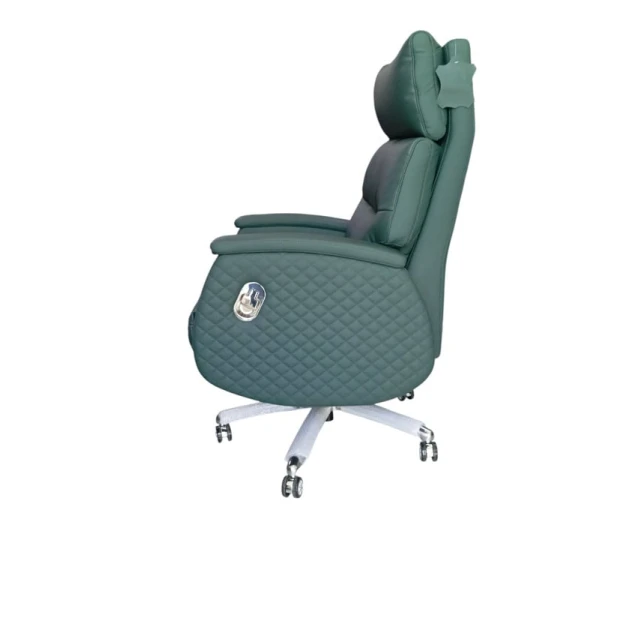 Офисное кресло 1022, натуральная кожа, зеленое Офисное кресло 1022, натуральная кожа, зеленое