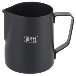 Молочник Gipfel Deluxe Black 52425, 500 мл, нержавеющая сталь, черный