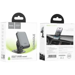 Автомобильный держатель для телефона Hoco H25 Climber Magnetic Black/Gray