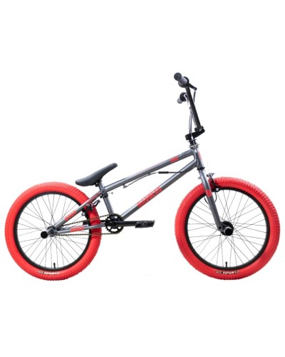 Velosiped Stark Madness BMX 3, qırmızı/boz, 20