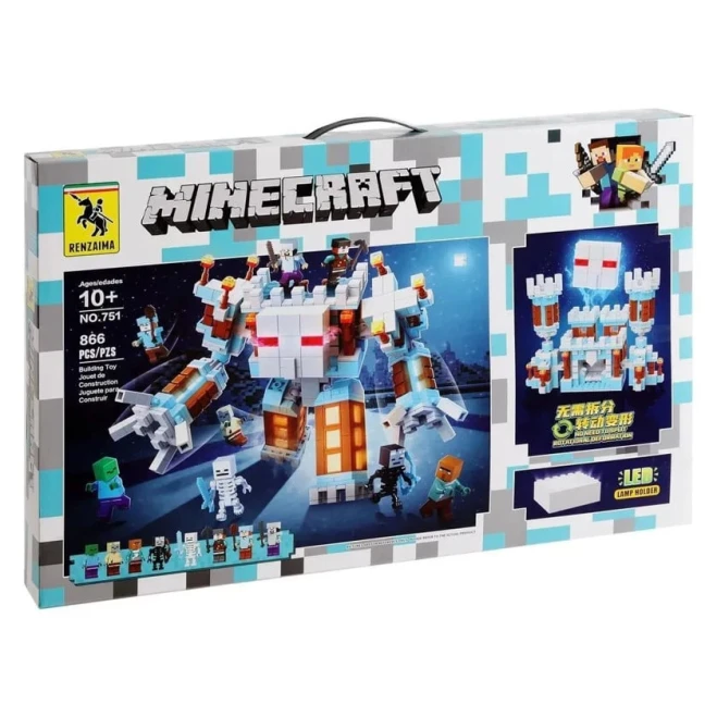 Minecraft Ice Castle Golem Konstruktoru, 866 ədəd renzaima_751_866 Minecraft Ice Castle Golem Konstruktoru, 866 ədəd renzaima_751_866