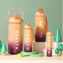 Набор спортивных бутылок для воды Healthrise 4 шт