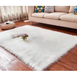 Коврик MiraNova LQ-136, белый, 120x180 см