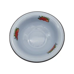 Таз эмалированный СтальЭмаль Клубника садовая С3020*59, 7л