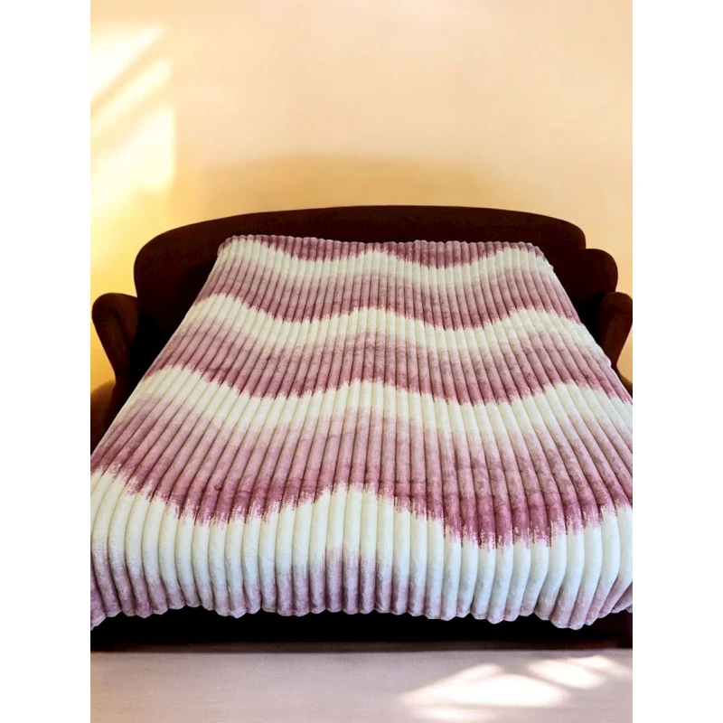 Плед-покрывало MiraNova 401, разноцветный, 220x240 см